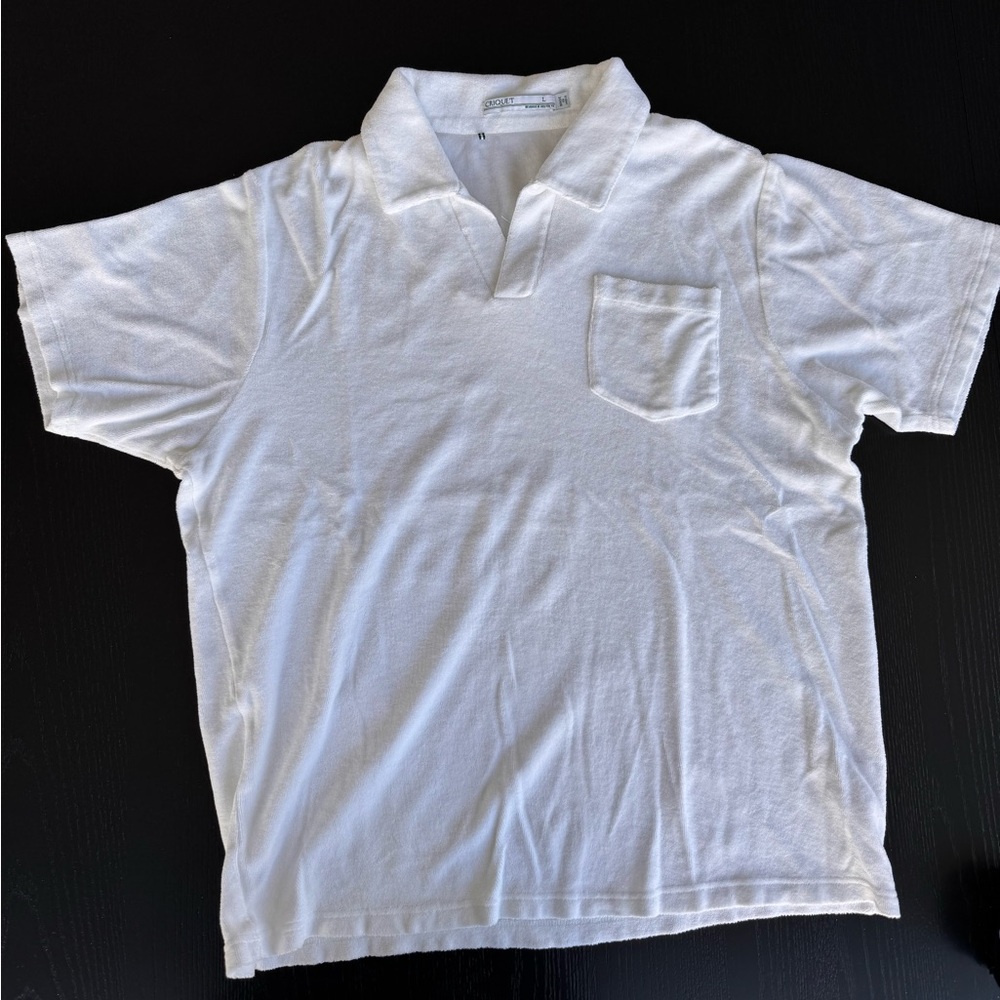 Cricket Terry Cloth Polo Large Like New